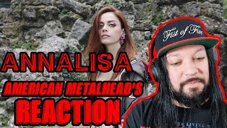 Metalhead Reacts Annalisa  Il Mondo Prima Di Te [upl. by Graces]