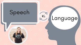 Speech Vs Language Whats the difference [upl. by Atinaej]