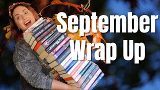 AMAZING READING MONTH September Reading Wrap Up [upl. by Anderson]