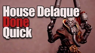 Necromunda House Delaque Fast amp Easy [upl. by Gamages]