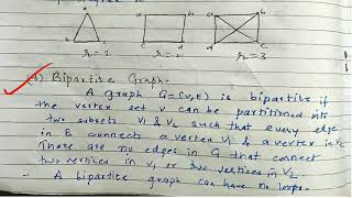 Bipartite graph and complete Bipartite graph lecture 69 discrete mathematics [upl. by Tamarra]