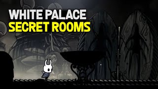 All Three Secret Rooms In The White Palace Hollow Knight [upl. by Eicul]