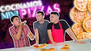 ¡Mini pizzas para el verano Feat La Becaria 2 y su novio  Pepe amp Teo [upl. by Leviram]