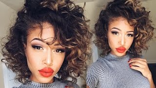 Overnight HEATLESS Curls  Short Hair [upl. by Bruni]