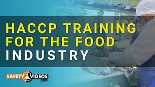 HACCP Training for the Food Industry from SafetyVideoscom [upl. by Aissatsan873]