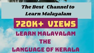 LEARN MALAYALAM LANGUAGEINTRO BASIC WORDS ampPHRASESENGLISH TUTORIAL [upl. by Hurlow]