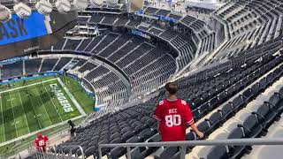 SoFi Stadium from the very ceiling [upl. by Ynnaf992]