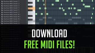 Free MIDI Files for Producers [upl. by Annohsed]