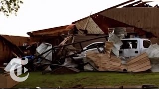 Tornado Videos 2013 Footage of Destruction Across Midwest  The New York Times [upl. by Sedrul335]