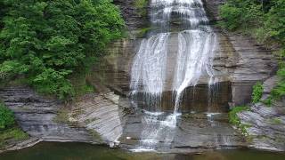 Montour Falls Eagle Cliff falls NY [upl. by Ahsinaj266]