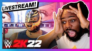 WWE 2K22  Rey Mysterio 2K Showcase Mode UpUpDownDown Streams [upl. by Cottrell716]